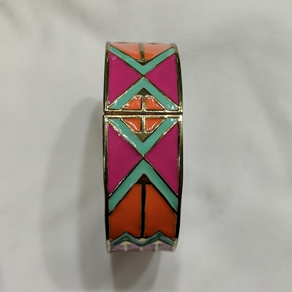 Multicolor Thick Bangle - Picture 3 of 5